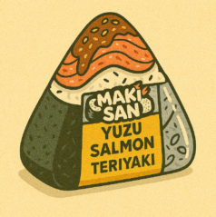 Yuzu Salmon Teriyaki Onigiri
