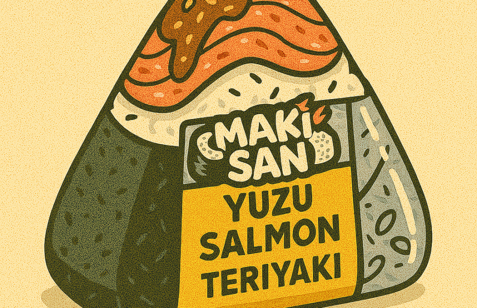 Yuzu Salmon Teriyaki Onigiri