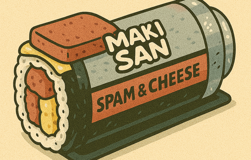 Spam & Cheese Maki