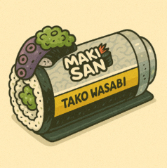 Tako Wasabi Maki