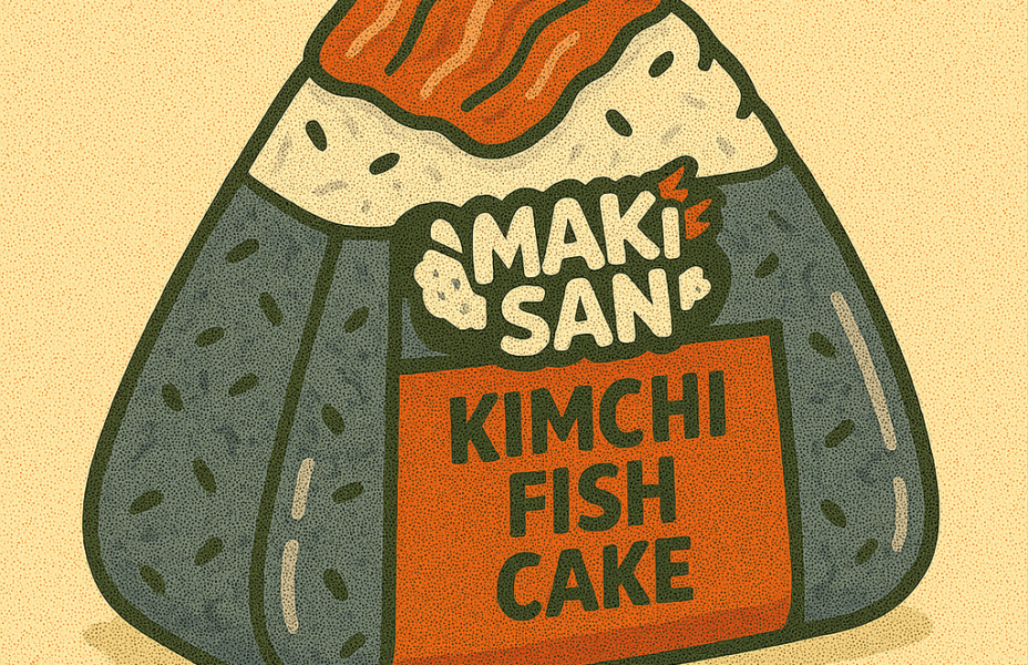 Kimchi Fish Cake Onigiri